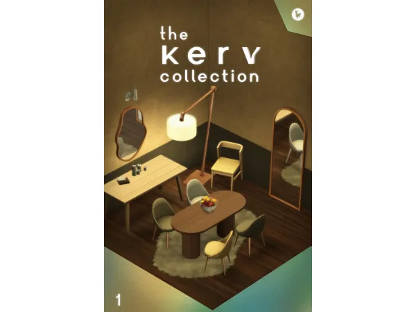 Maxis Match The Kerv Collection Part 1 greenllamas by simsfinds - The Sims 4 Custom Content