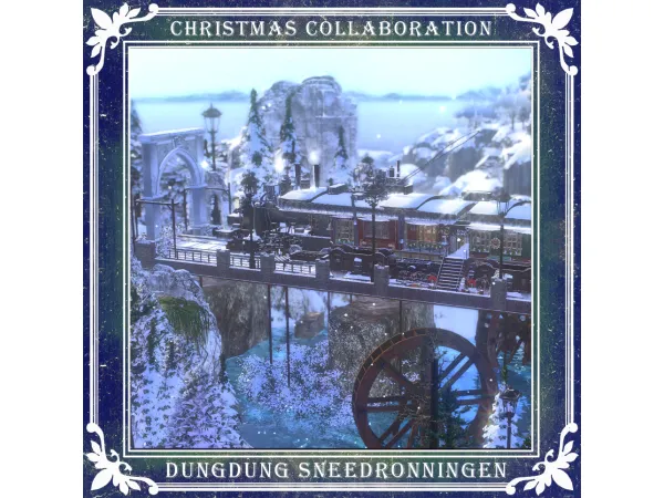 Alpha &#549227533038587 CHRISTMAS COLLABORATION 🎄🎁 by simsfinds - The Sims 4 custom content