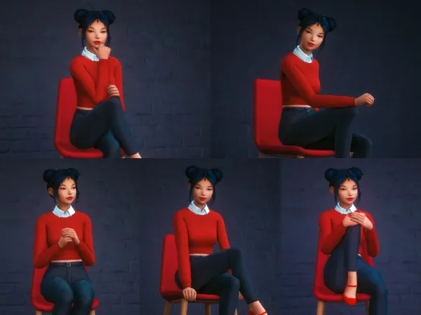 Mix Pose Pack 38 - The Sims 4 Custom Content