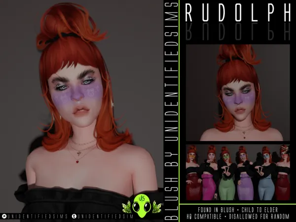 Mix Rudolph Blush - The Sims 4 Custom Content