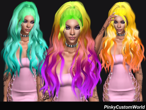 QICC - Cleo Hair - The Sims 4 Create a Sim - CurseForge