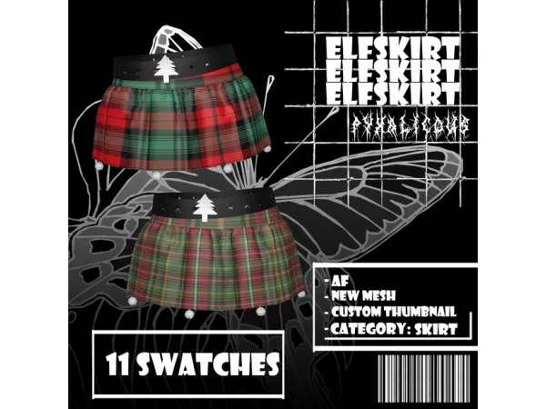 Alpha hexmas day4 by simsfinds - The Sims 4 Custom Content