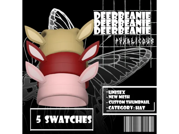 Alpha hexmas day6 by simsfinds - The Sims 4 Custom Content