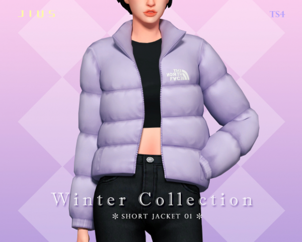 Mix Winter Collection Part 1 Clothes sims by simsfinds - The Sims 4 Custom Content