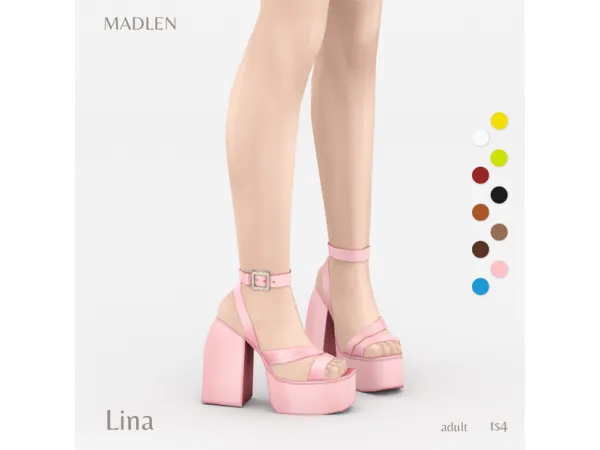 Maxis Match Lina Shoes by simsfinds - The Sims 4 Custom Content