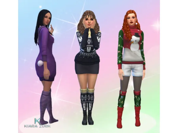 Maxis Match Christmas Socks by simsfinds - The Sims 4 Custom Content