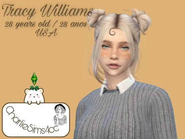 Maxis Match Tracy Williams - The Sims 4 Custom Content