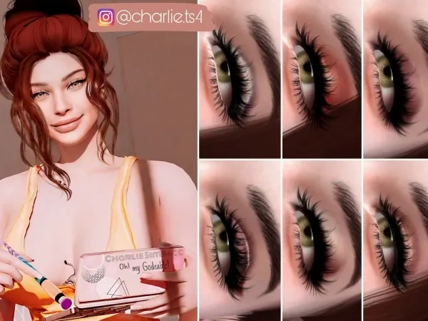 Mix Oh My Godeable Eyeshadow Palette by charliesims4cc - The Sims 4 Custom Content