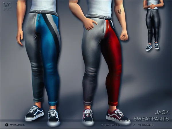 Maxis Match [Jack Sweatpants] by simsfinds - The Sims 4 Custom Content