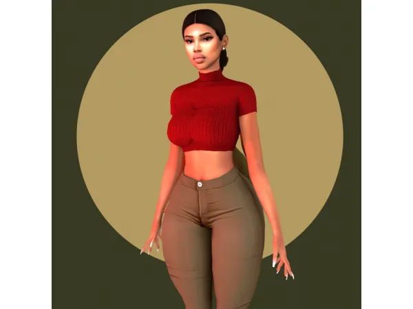 Mix Tiara Turner Lip 2 Preview Sim Download by simsfinds - The Sims 4 Custom Content