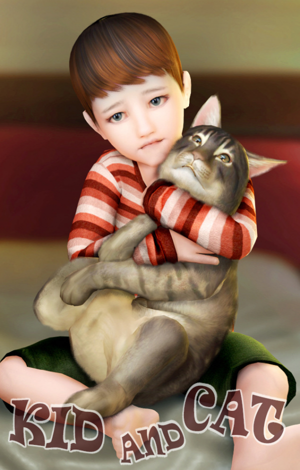 Mix KID AND CAT by simsfinds - The Sims 4 Custom Content