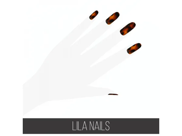 Alpha LILA NAILS by fifthscreations - The Sims 4 Custom Content