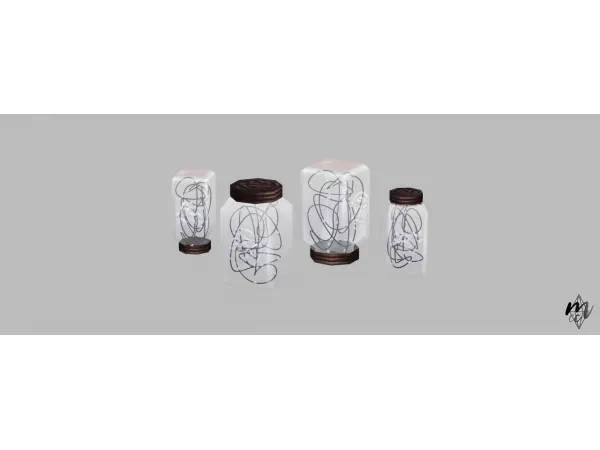 Oydis Fairy Lights in a Jar Set by simsfinds - The Sims 3 Custom Content