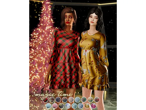 Mix GCS December's 2021 by goodchillsstudio - The Sims 4 Custom Content