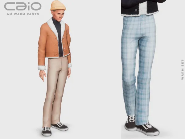 Maxis Match Warm Pants (Male) by caio-cc - The Sims 4 Custom Content