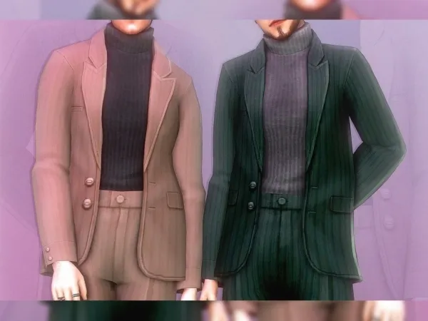 Maxis Match Baltazhar Blazer by adrienpastel - The Sims 4 Custom Content