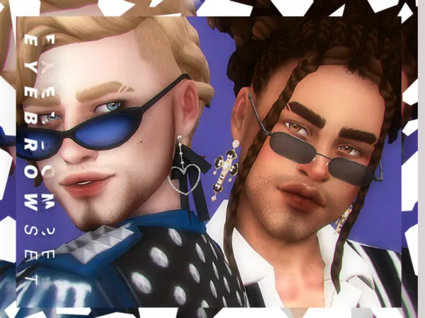 Maxis Match Eyebrows S2 (March 14th 2024) by simsfinds - The Sims 4 Custom Content