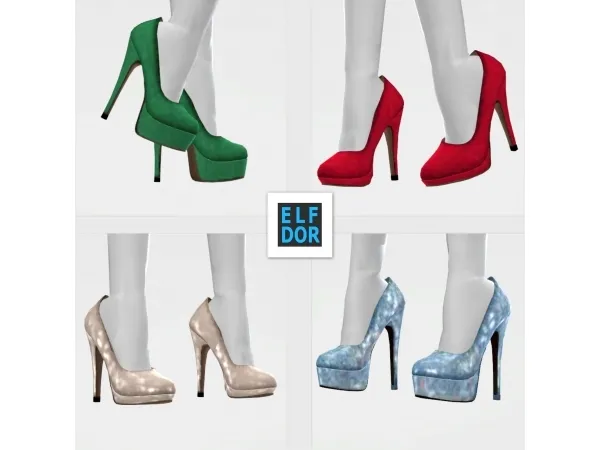 Alpha January Collection 1 by elfdor - The Sims 4 Custom Content