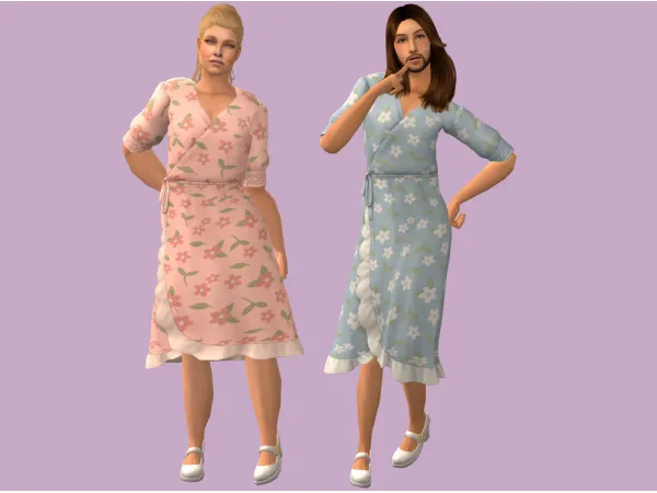 FtM Conversion Melodie9sFatMale Conversion Dress Cottage by simsfinds - The Sims 2 Custom Content