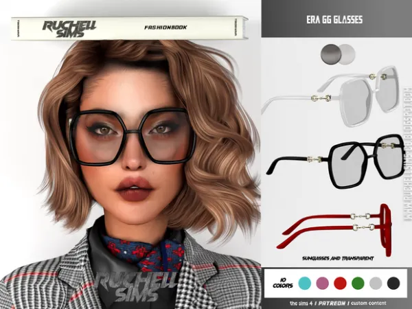 Alpha ERA GG GLASSES FREE - The Sims 4 Custom Content