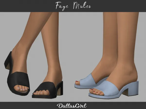 Mix Faye Mules by simsfinds - The Sims 4 Custom Content