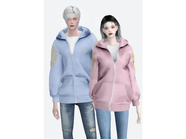 LEESLE Yong-an Hood Zip up by [DINO]