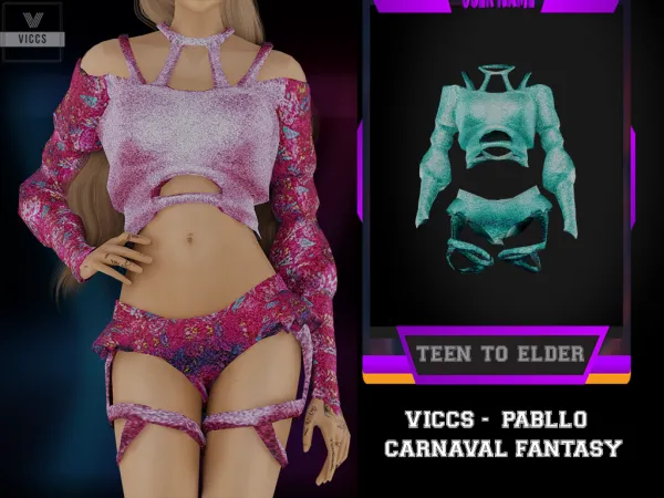 Alpha VICCS_ PABLLO FANTASY by viccs - The Sims 4 Custom Content