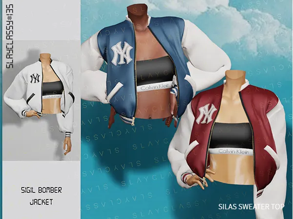Alpha SC135SigilBomber - The Sims 4 Custom Content