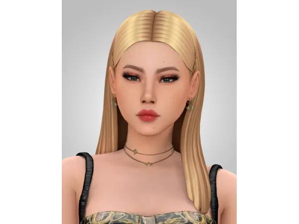 Maxis Match Salma Hair The Simmer by simsfinds - The Sims 4 Custom Content