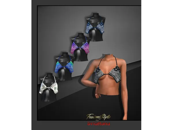 Alpha Top by fusionstylesims4 - The Sims 4 Custom Content