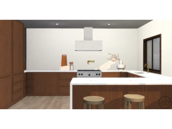 Alpha FROKOST KITCHEN SET by simsfinds - The Sims 4 Custom Content