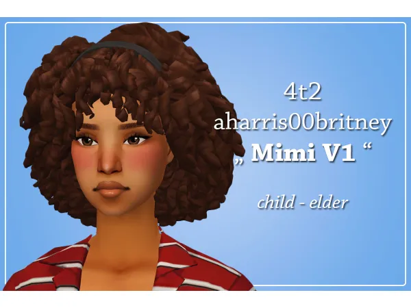 Mimi V1 by simsfinds - The Sims 2 Custom Content
