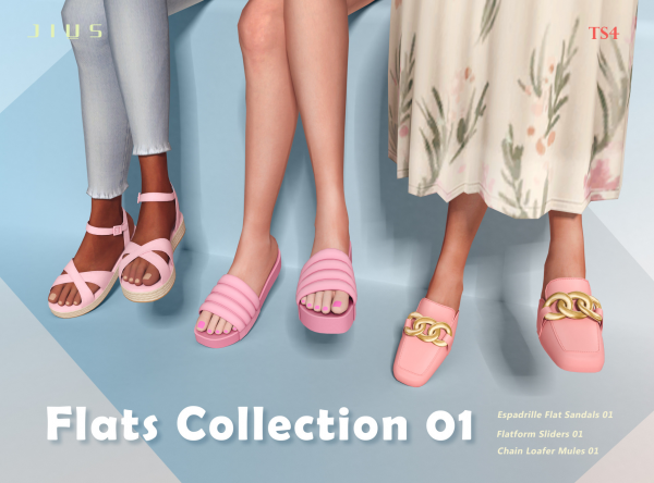 Mix Flats Collection 01 sims by simsfinds - The Sims 4 Custom Content