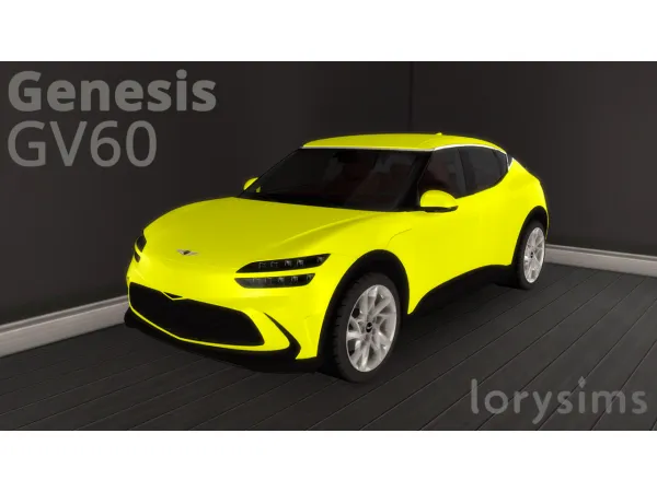 Mix 2022 Genesis GV60 by simsfinds - The Sims 4 Custom Content