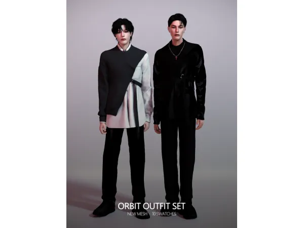 Alpha [RONA] Orbit Outfit Set - The Sims 4 Custom Content