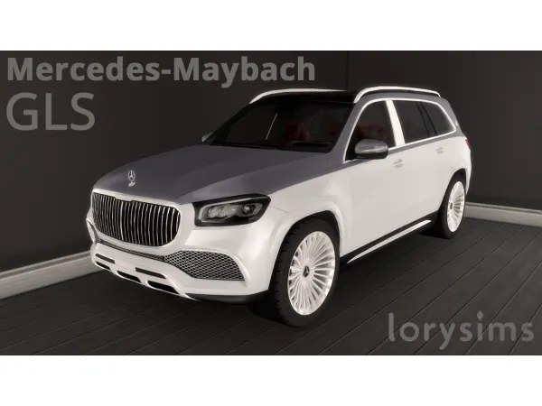 Mix 2021 Mercedes Benz Maybach GLS by simsfinds - The Sims 4 Custom Content