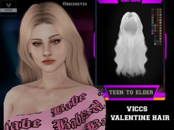 Alpha VICCS X BLUE CRAVING X CUUPID X SMSIMS_ VALENTINE´S THRILLS COLLAB by viccs - The Sims 4 custom content
