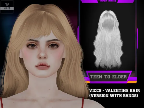 Alpha VICCS X BLUE CRAVING X CUUPID X SMSIMS_ VALENTINE´S THRILLS COLLAB by viccs - The Sims 4 custom content