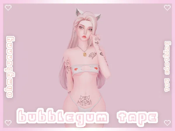 Alpha bubblegum tapensfw - The Sims 4 Custom Content