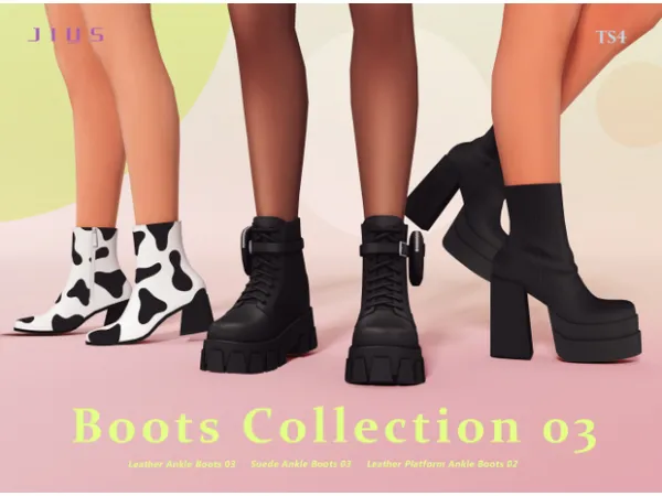 Boots Collection 03 by [Jius]