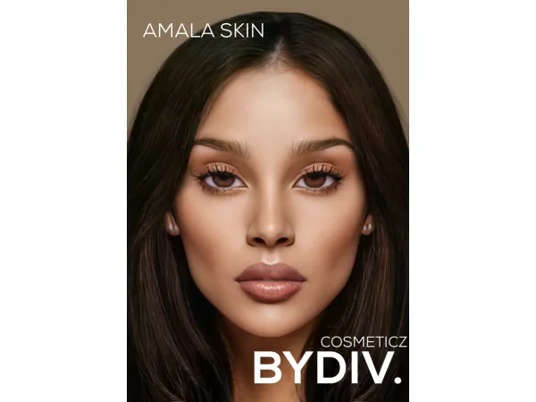 Alpha AMALA SKIN by [BYDIV] - The Sims 4 Custom Content