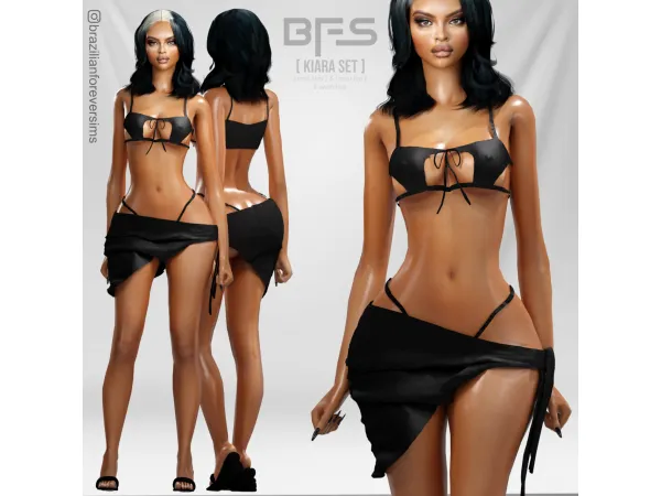 Alpha 01 [ KIARA SET ] - The Sims 4 Custom Content