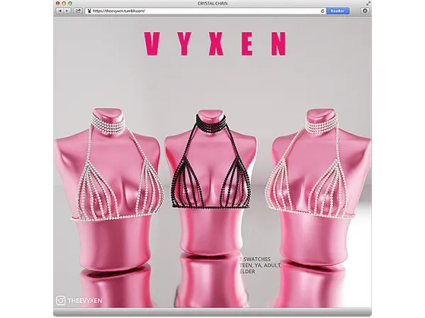 [ vyxen ] crystal chain