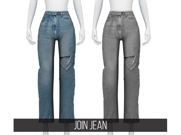 Alpha JOIN JEAN - The Sims 4 Custom Content