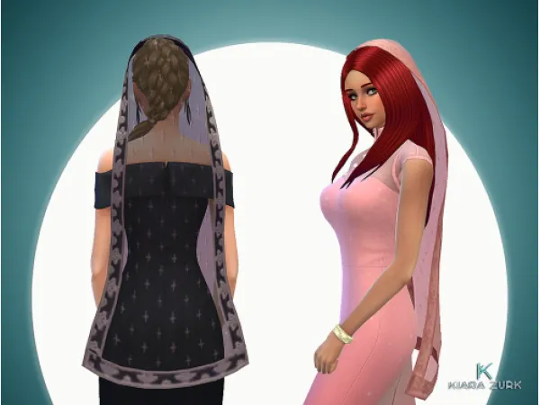 Maxis Match Bride Veil by simsfinds - The Sims 4 Custom Content