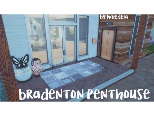 Maxis Match haledela Bradenton Penthouse by simsfinds - The Sims 4 Custom Content