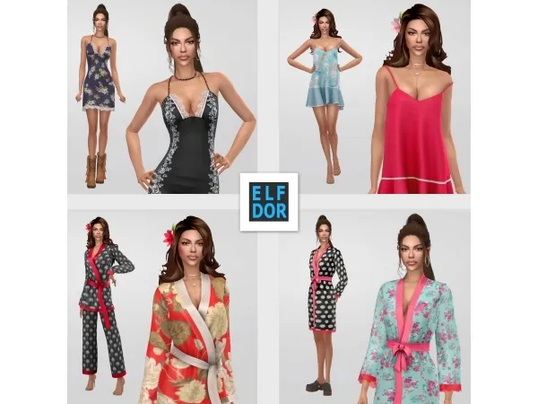 Alpha March Collection 2 by elfdor - The Sims 4 Custom Content