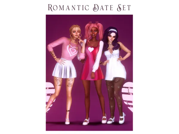 Romantic Date Set 🎀💗 by Kamiiri