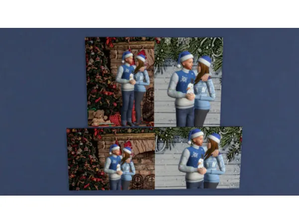 Maxis Match Made some more backdrops by simsfinds - The Sims 4 Custom Content