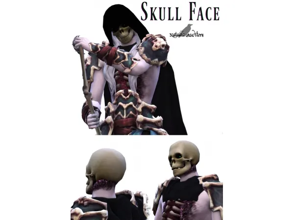 Mix Skull Face Auditore by simsfinds - The Sims 4 Custom Content